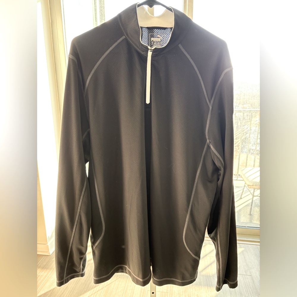 Puma half zip golf/running shirt